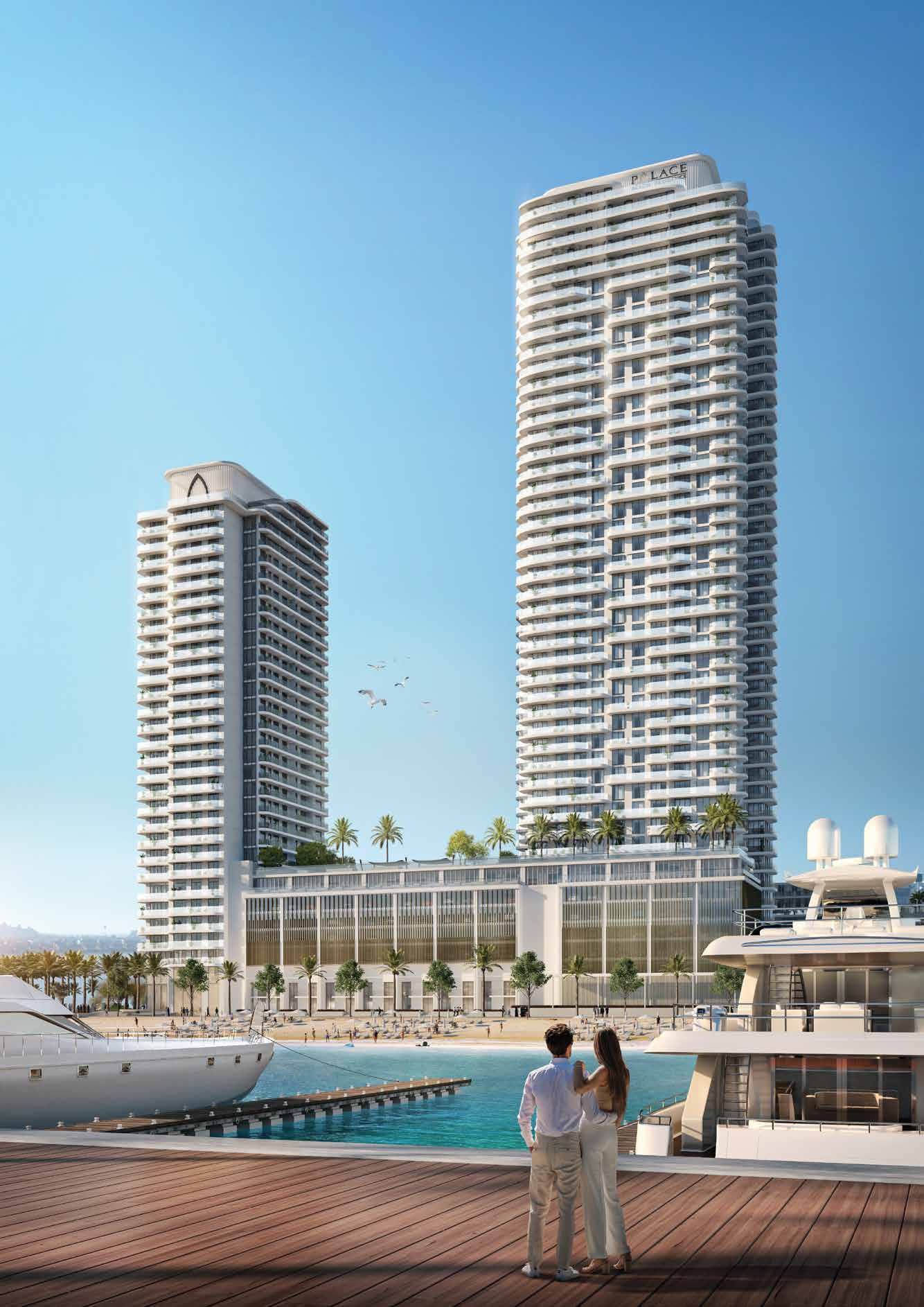 Palace Beach Residence in Marsa Dubai, Emaar Beachfront