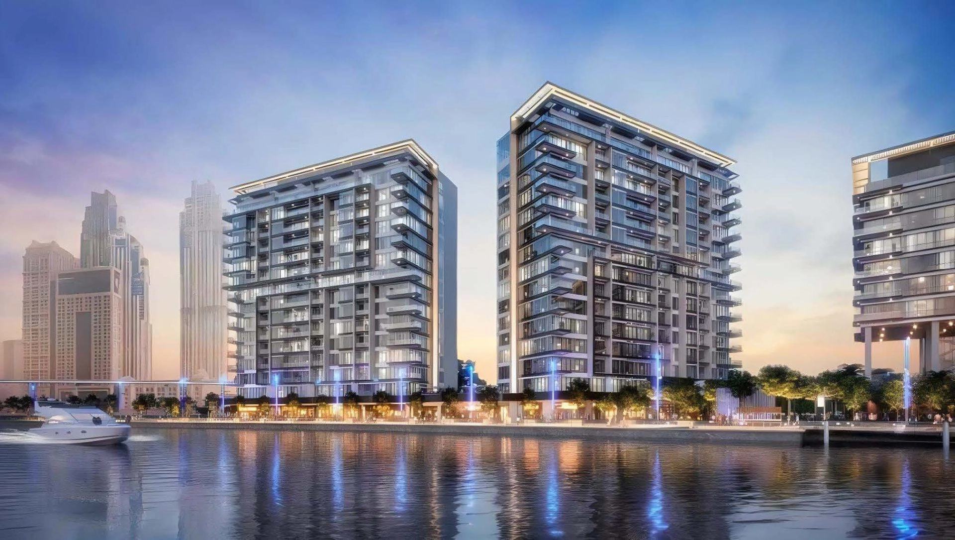 Canal Front Residences in Al Wasl