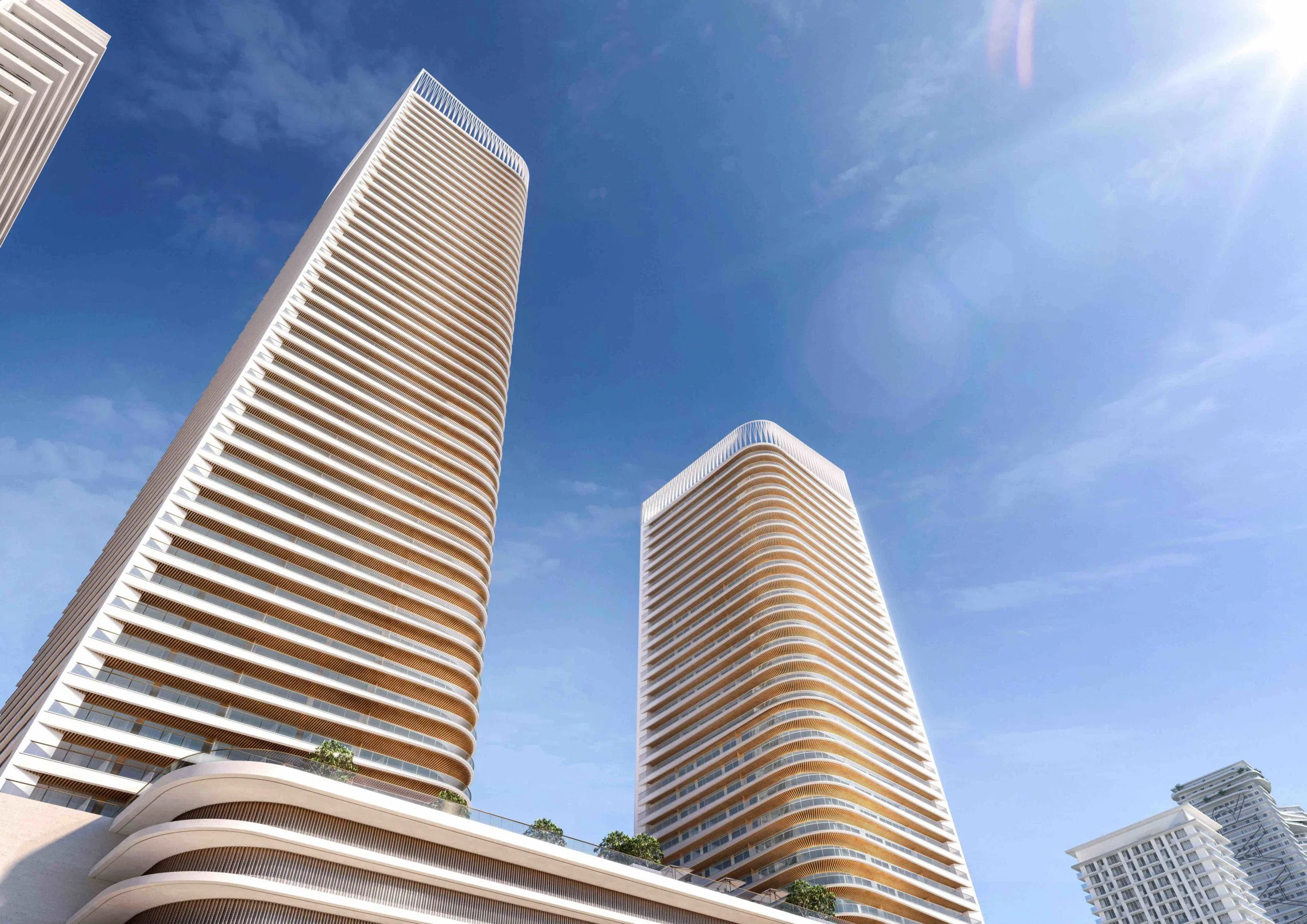 Grand Bleu Tower by Elie Saab in Emaar Beachfront