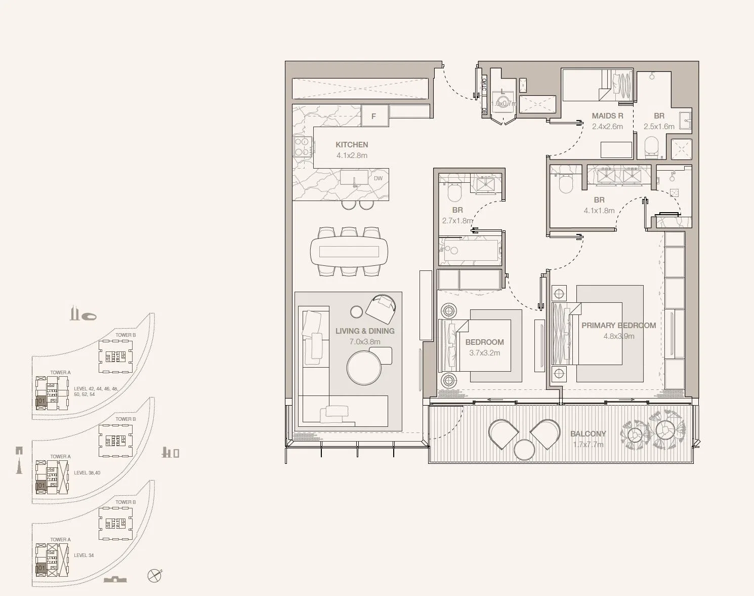 Jumeirah Residences, Emirates Towers IV