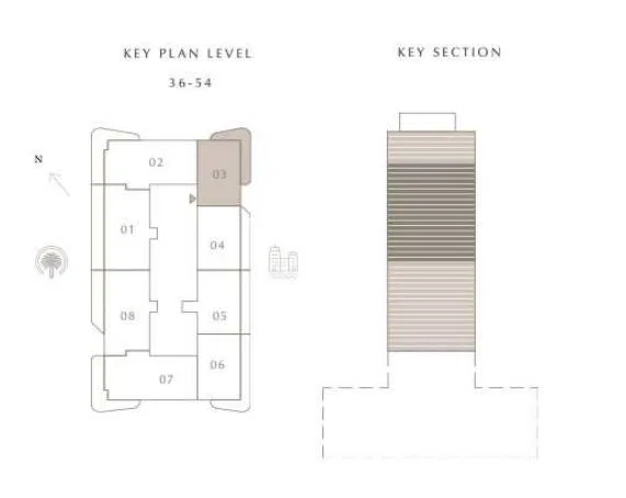 Address, Residences The Bay III