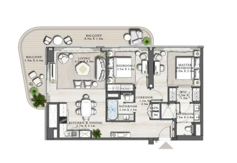 Address, Residences The Bay III